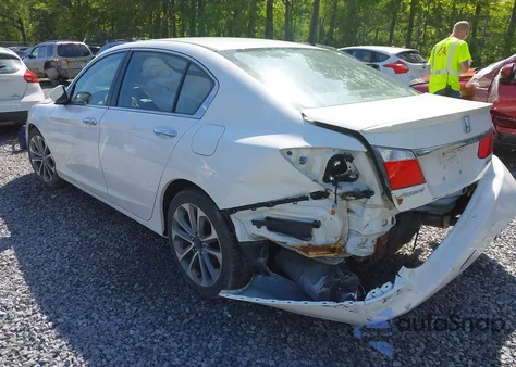 2015 Honda Accord Sport from USA, damaged, VIN 1HGCR2F59FA206889